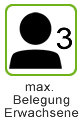 max. Belegung Erwachsene