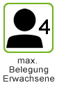 max. Belegung Erwachsene